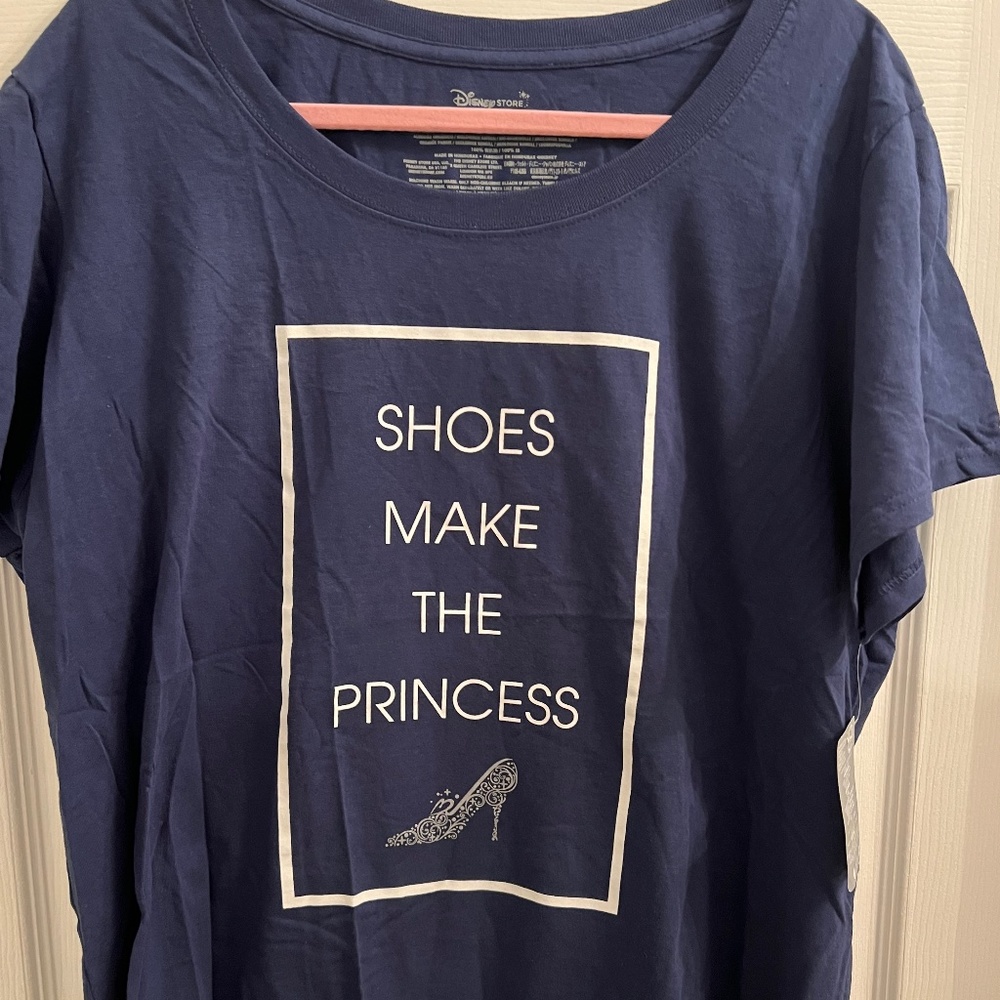 Disney Store Princess plus size tee NEW 3X Navy